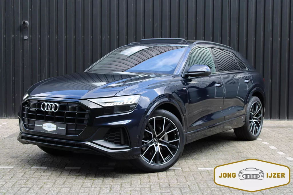 Audi Q8 55 TFSI QUATTRO 3x S-LINE PANO B&amp;O NACHT HUD LUCHT